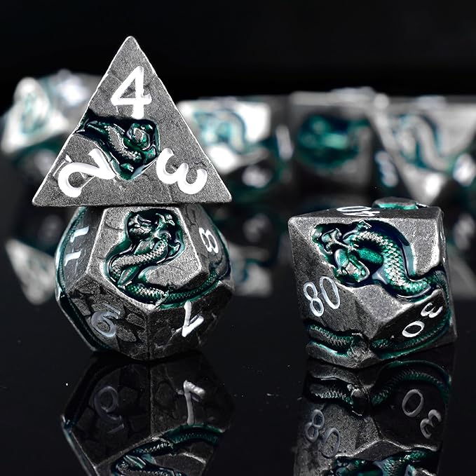 RULE DICE Serpent's Cunning DND Dice Set - Image 3