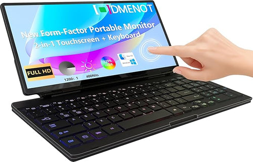 12.8" Portable Touchscreen Keyboard Monitor Stretched Bar Screen Extender by Odmenot