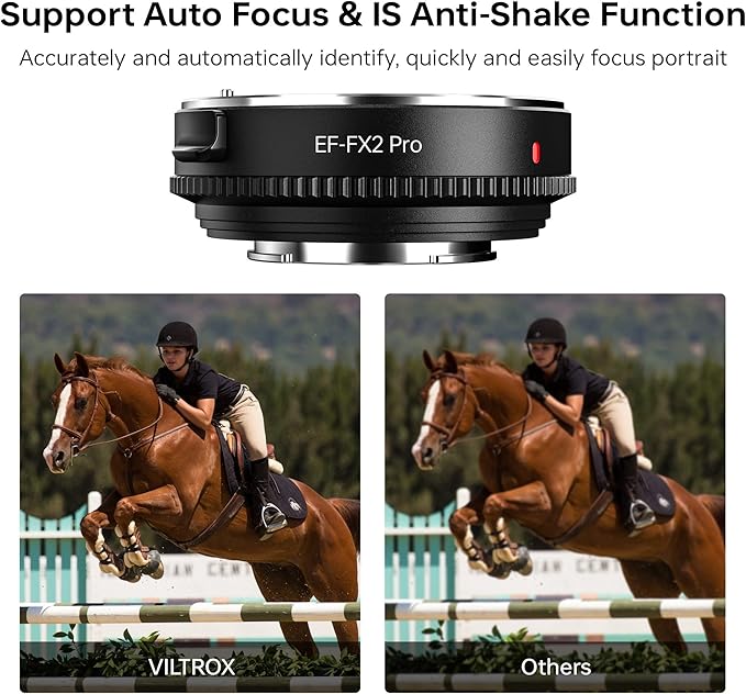 VILTROX EF-FX2 Pro Auto Focus Lens Adapter 0.71x Focal Reducer Speed Booster - Image 4