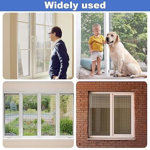 Extra Wide 10 inch x 20 ft Window Screen Tape Mesh Repair Strong Adhesive - Image 6