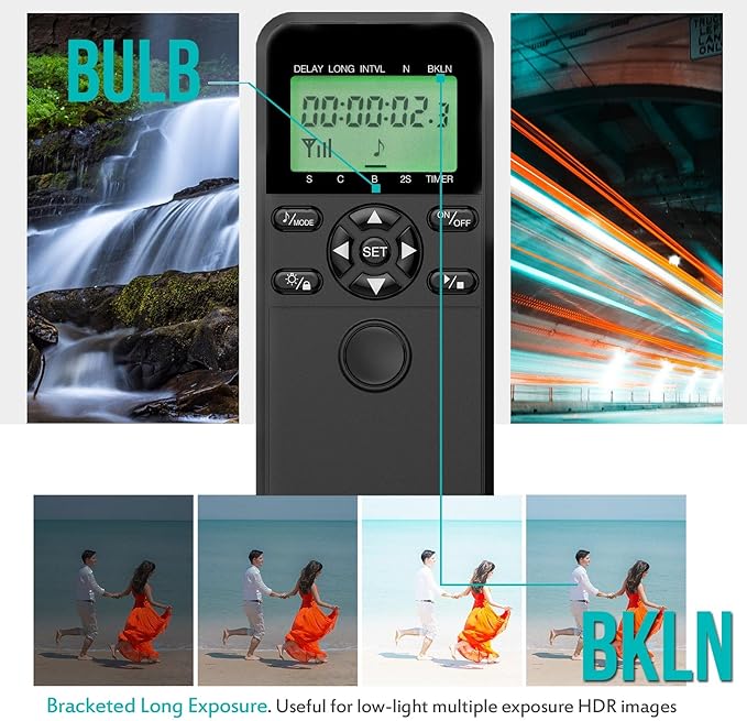 Wireless Shutter Camera Remote Intervalometer Timer Compatible - Image 6