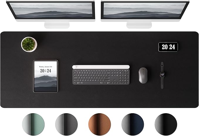 Aothia Leather Desk Pad Protector by Aothia