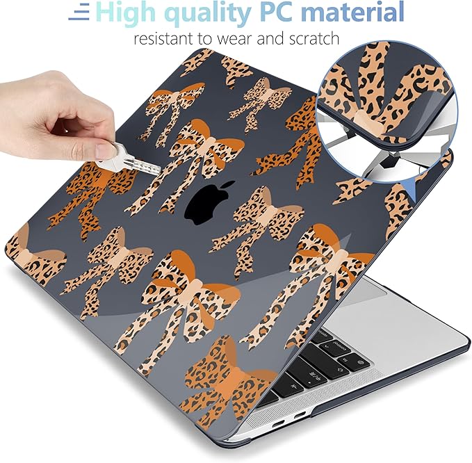 MEEgoodo Case for MacBook Pro 13 inch Case 2022 2021 2020 New A2338 M2/M1 A2251 - Image 3