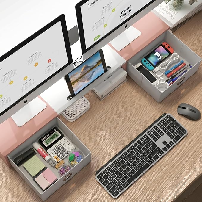 WESTREE Dual Monitor Stand Riser - Image 2