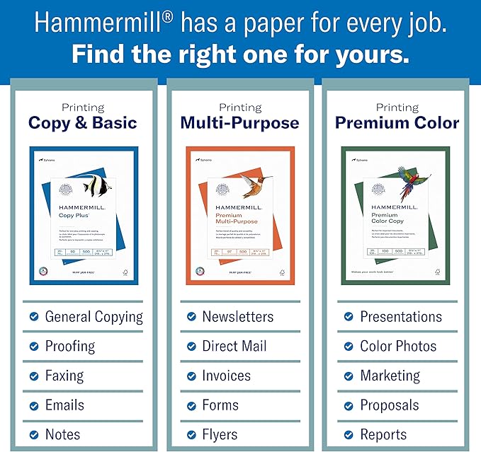 Hammermill Printer Paper, 20 lb Copy Paper, 11 x 17 - Image 3