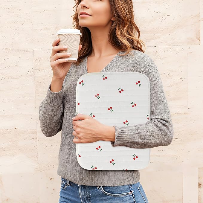 Puffy Laptop Sleeve 13-15.6 Inch Cute Quilted Laptop Protective Case Padded - Image 2