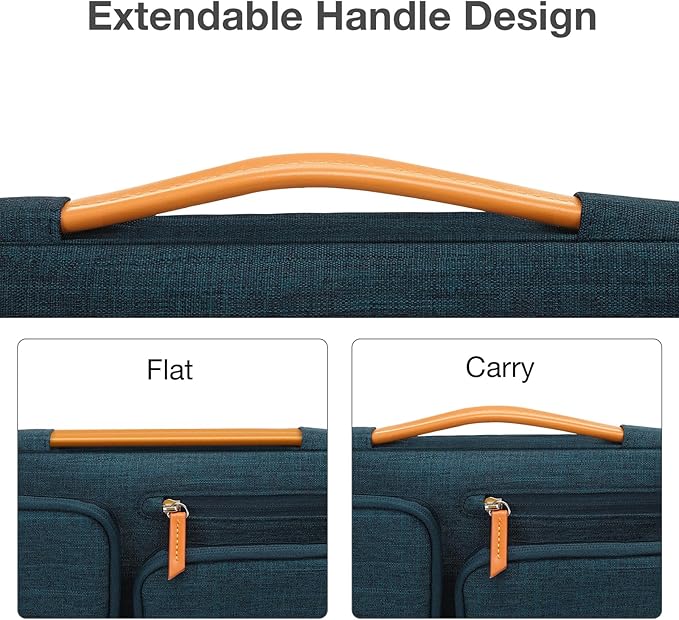 MOSISO 360 Protective Laptop Case 16 inch, 15-15.6 inch Laptop Sleeve Compatible - Image 5