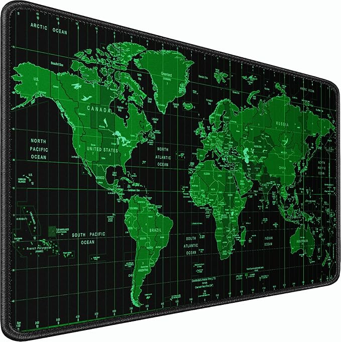 Large Gaming Mouse Pad, 31.5x15.7 inch Large Extended Computer Keyboard Mouse by Naukay