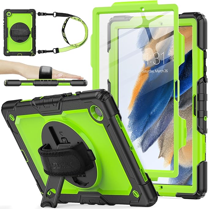 SEYMAC stock Case for Samsung Galaxy Tab A8 10.5'', Full-Body Drop Protection by SEYMACstock