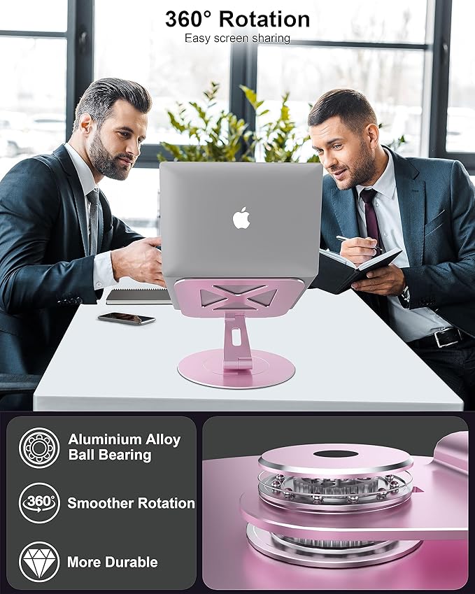 Ultra-Stable Swivel Laptop Stand - Image 2