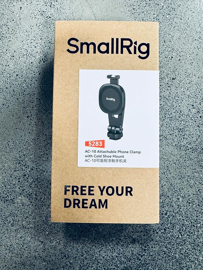 SMALLRIG AC-10 Magnetic Attachable Phone Clamp, - Image 12