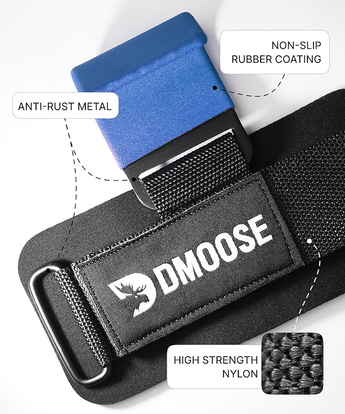 DMoose Fitness Weight Lifting Hooks - Image 3