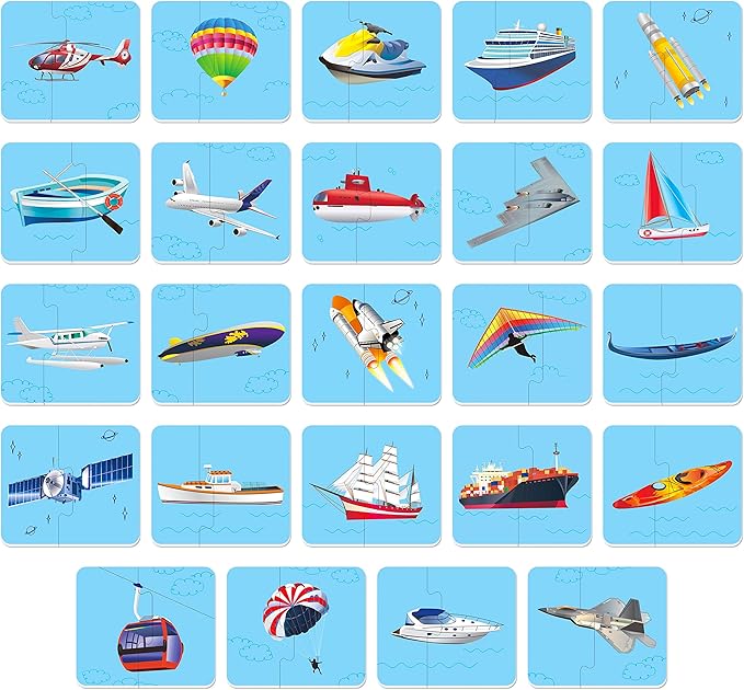 48 Vehicle Matching Puzzles - Image 3