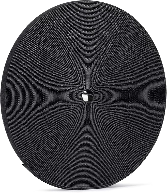 Xnakko 1cm Double Sided Hook and Loop Fastening Tape Reusable Cable Ties Nylon by XINYIBOImportExportCo