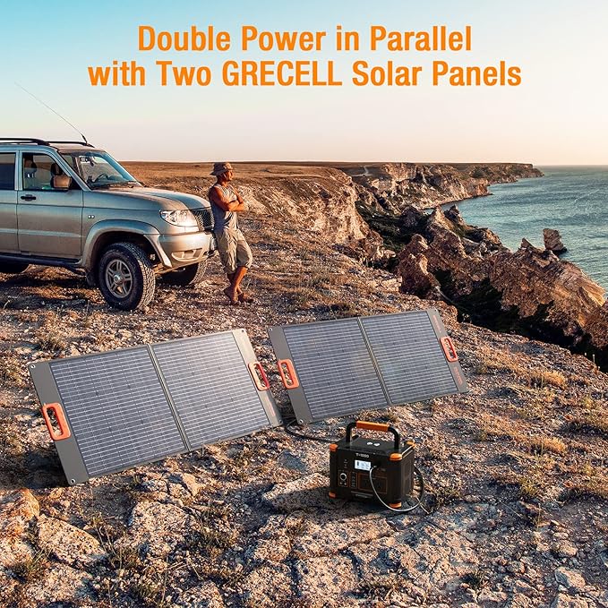 GRECELL 100W Portable Solar Panel - Image 6