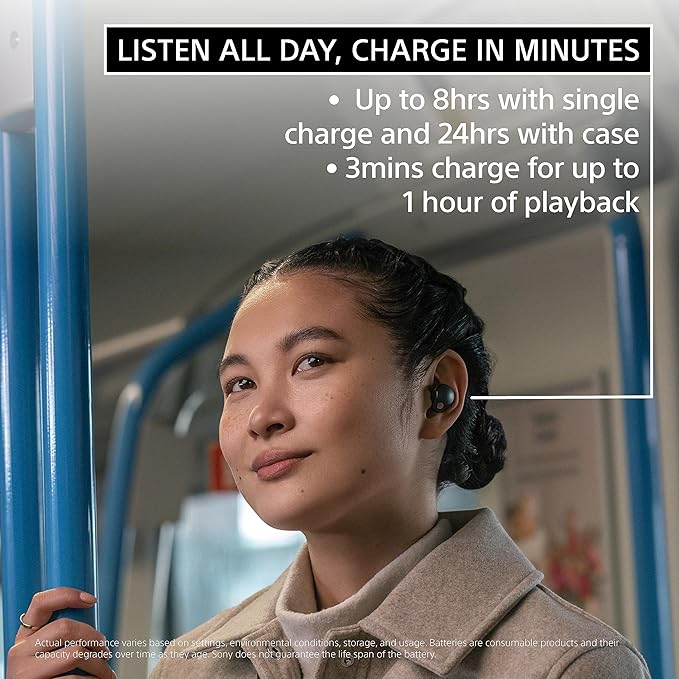 Sony WF-1000XM5 The Best Truly Wireless Noise Cancelling Earbuds Headphones - Image 11