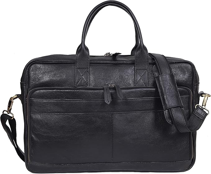 VC VINTAGE COUTURE Leather briefcase bag - Image 2