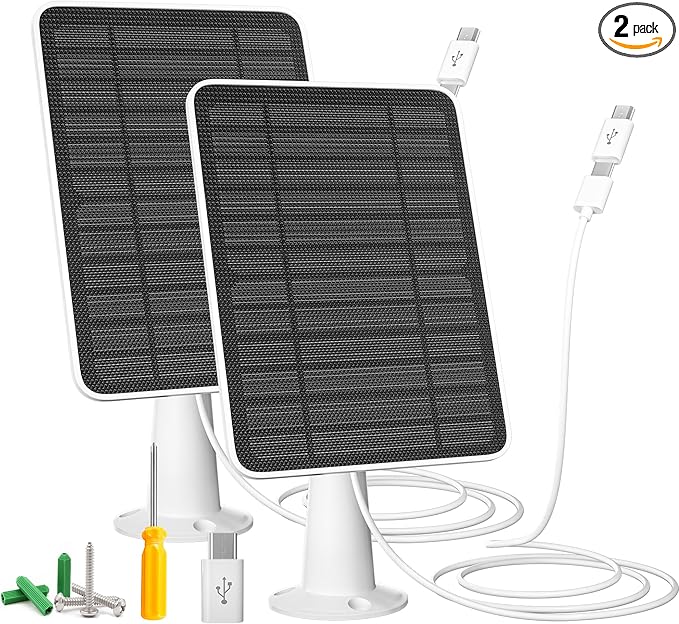 Solar Panel Charger Compatible by WININMETA