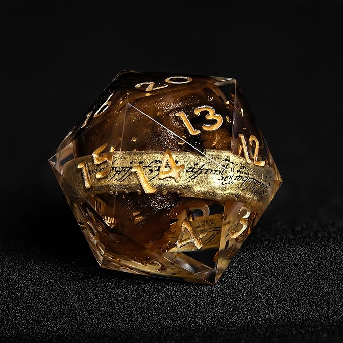 D6 Dice Set – 10× Six-Sided Resin Dice - Image 4