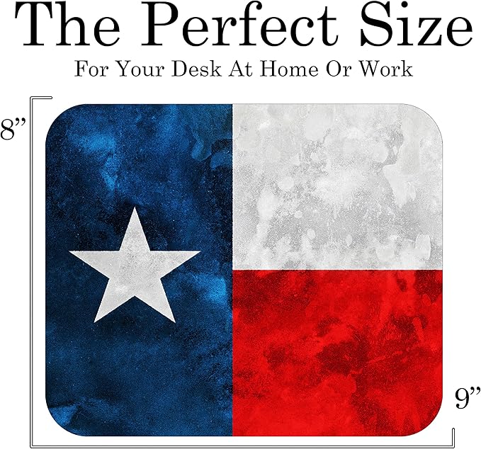 Texas State Flag Mouse Pad Mat Mousepad - Image 3