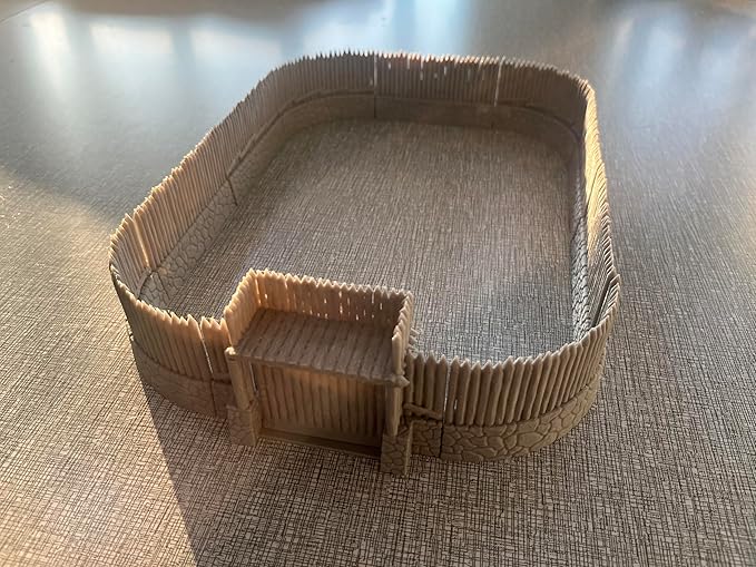 HAUTICO Tabletop RPG Village Wall Scenery and Wargame Terrain - Image 3