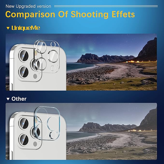 UniqueMe Camera Lens Protector Compatible - Image 7