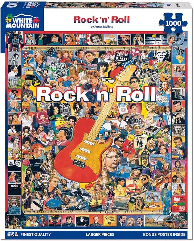 White Mountain Puzzles Rock 'N Roll - Image 3