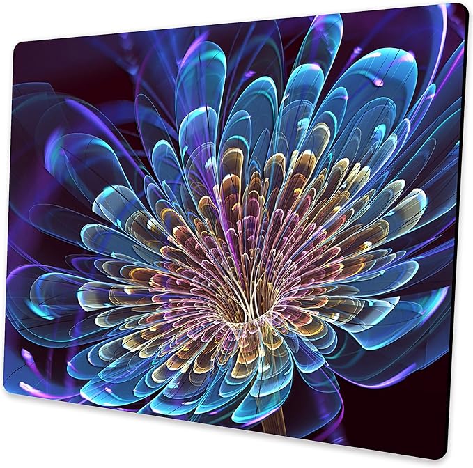 3D Flowers Mouse pad Abstract Art Mouse Pads by Shalysong