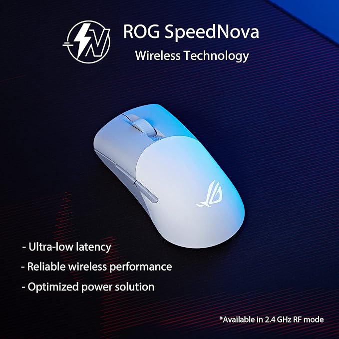 Asus ROG Keris Wireless AimPoint Gaming Mouse, Tri-mode connectivity, 36000 DPI - Image 3