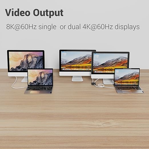 2FT USB 4 Cable, 240W Short C Cable Fast Charging, 40Gbps High Speed Data - Image 4