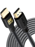 PowerBear 4K HDMI Cable 30 ft | High Speed Hdmi Cables, Braided Nylon & Gold by PowerBear
