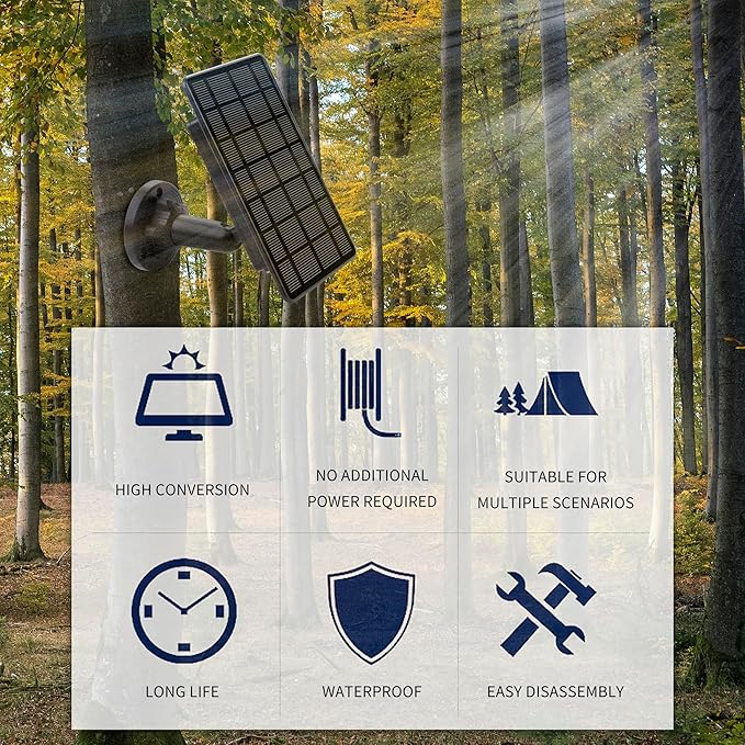 3W Trail Camera Solar Panel, - Image 6