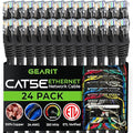 GEARIT 24-Pack, Cat5e Ethernet Patch Cable 3 Feet by GEARit