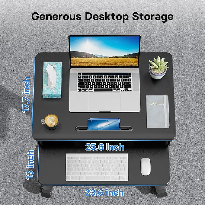 BONTEC Mobile Standing Desk - Image 4