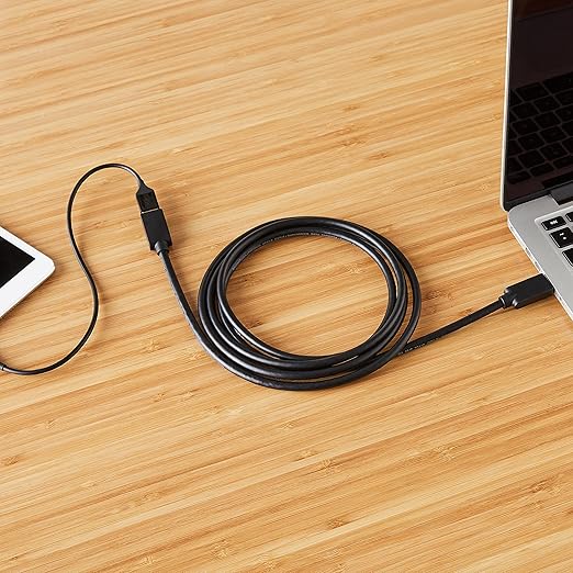Amazon Basics 2-Pack USB-A 3.0 Extension Cable, 4.8Gbps High-Speed, Male to - Image 7