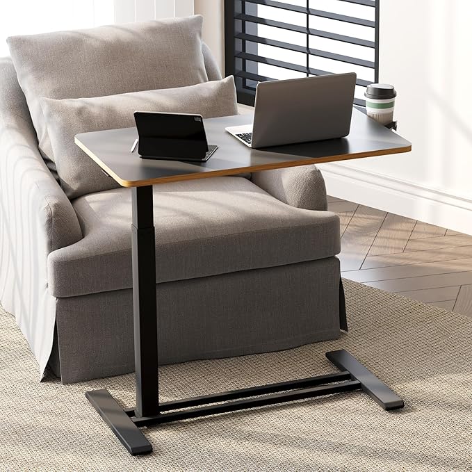 SANODESK Medical Adjustable Overbed Bedside Table - Image 5