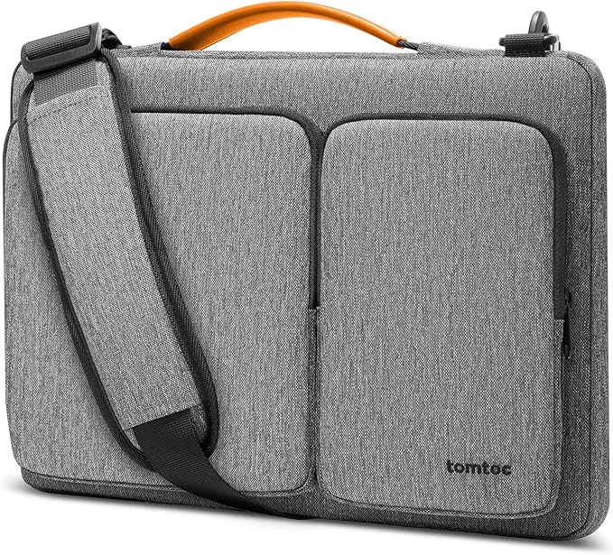tomtoc Laptop Shoulder Bag for 14 Inch MacBook Pro M4/M3/M2/M1 Pro/Max 2024-2021 by tomtoc