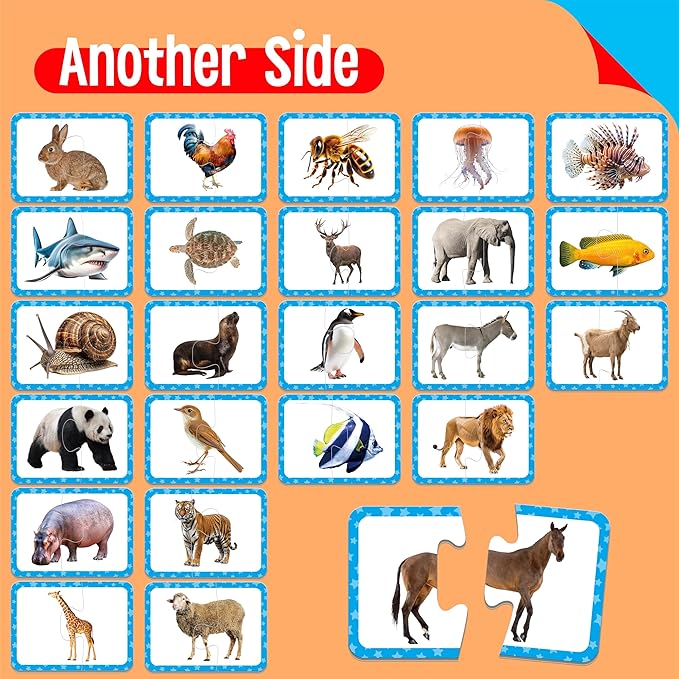 48 Animal Matching Puzzles - Image 5