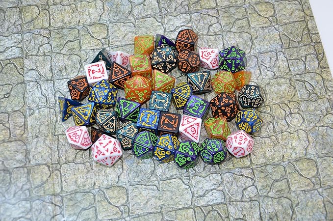 SmartDealsPro Double-Colors Polyhedral Dice Sets - Image 9