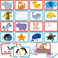 48 Animal Memory Matching Puzzles by SpriteGru