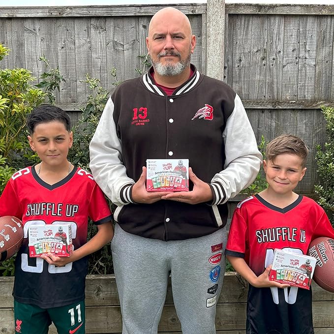 Shuffle Up American Football Card Game – Kids Outdoor Garden Games - Image 6