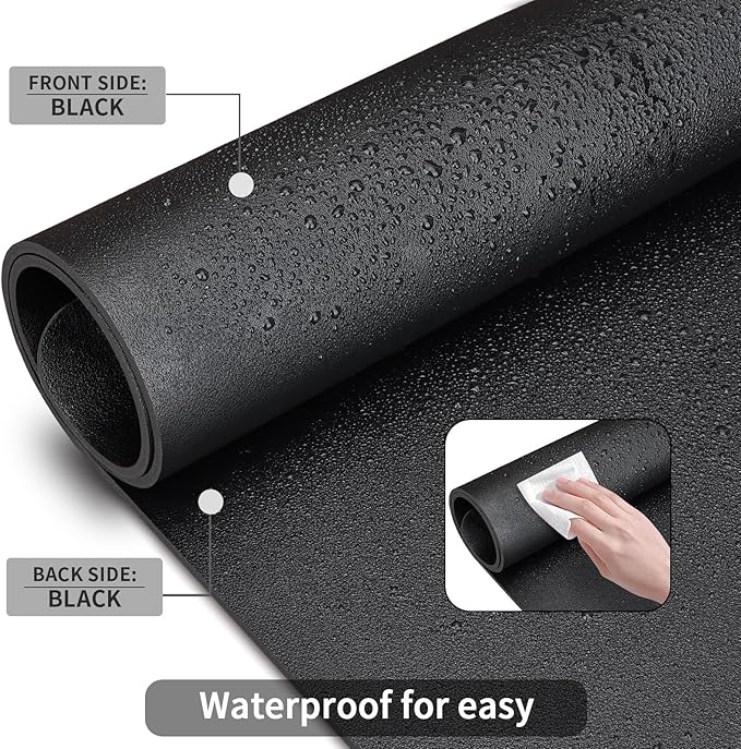 KINGFOM Desk Pad Office Desktop Protecter, PU Leather Desk Mat Blotters - Image 5