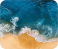 Coastal Shoreline Waves Sandy Beach Theme Mouse Pad Mat Mousepad by Unknown