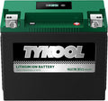 TYKOOL YTX20L-BS-STD Lithium LiFePO4 Motorcycle Battery 12v, 2X Cranking Amps by TYKOOL