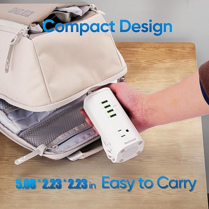 Tower Power Strip Surge Protector - Image 5