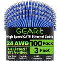 GEARit Cat 6 Ethernet Cable Pack by GEARit
