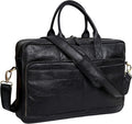 VC VINTAGE COUTURE Leather briefcase bag by VCVINTAGECOUTURE