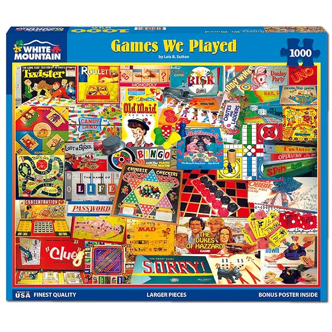White Mountain Puzzles The Games We Played - Image 2
