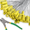 1200 Pieces Security Cable Seals, Metal Number security tags by Unknown