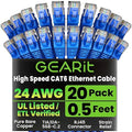 GearIT Cat 6 Ethernet Cable Pack by GEARit